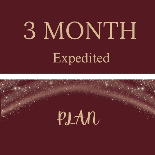 Three Month Plan