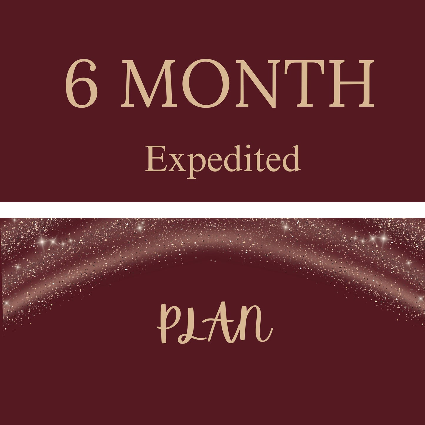 Six Month Plan